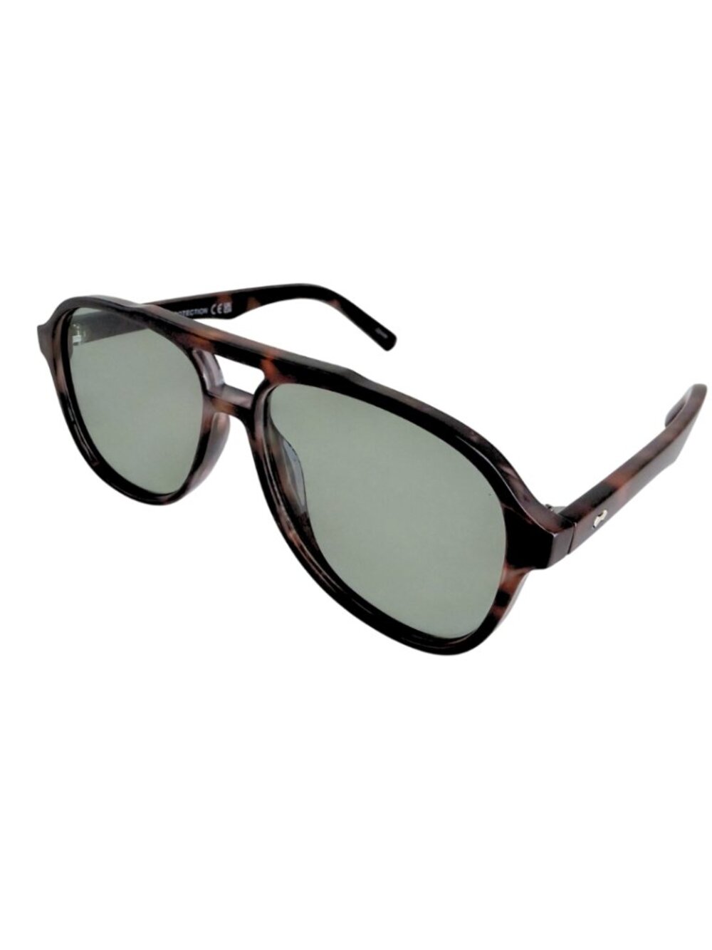 NWT Persol PO3235S El Profesor Havana Tortoise Sunglasses Green Lens 55mm